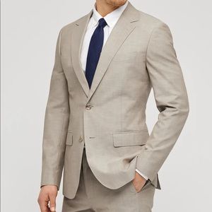 BONOBOS Foundation Chambray Suit Jacket (Size 38S)